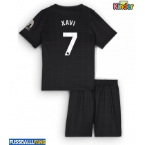 Tottenham Hotspur Xavi Simons #7 Auswärts Trikotsatz Kinder 2025-26 Kurzarm (+ Kurze Hosen)